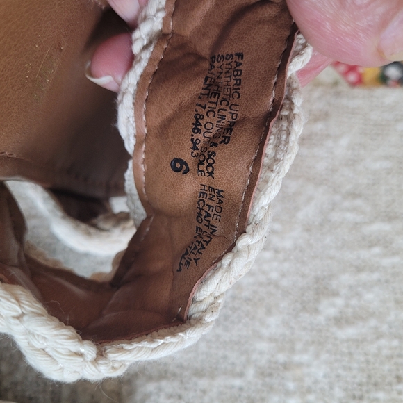 Seychelles‎ Womens SZ 6 Smoke Show Heeled Natural Macrame SandalBoho NWOT or box - Picture 6 of 10